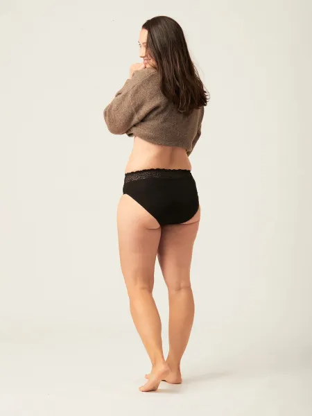 Menštruačné nohavičky Modibodi Sensual Hi-Waist Bikini Moderate-Heavy (MODI4038) M