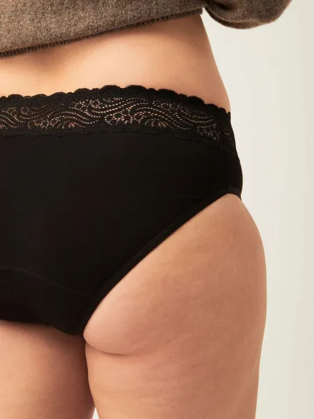 Menštruačné nohavičky Modibodi Sensual Hi-Waist Bikini Moderate-Heavy (MODI4038) M