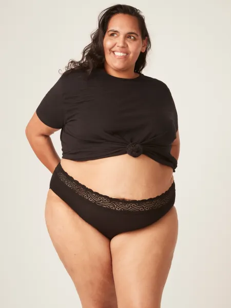 Menštruačné nohavičky Modibodi Sensual Hi-Waist Bikini Moderate-Heavy (MODI4038) M