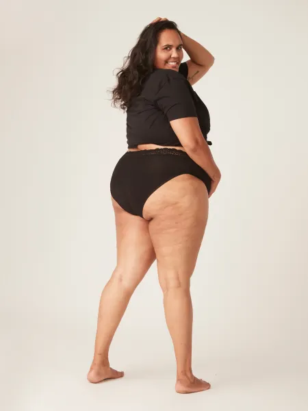 Menštruačné nohavičky Modibodi Sensual Hi-Waist Bikini Moderate-Heavy (MODI4038) M