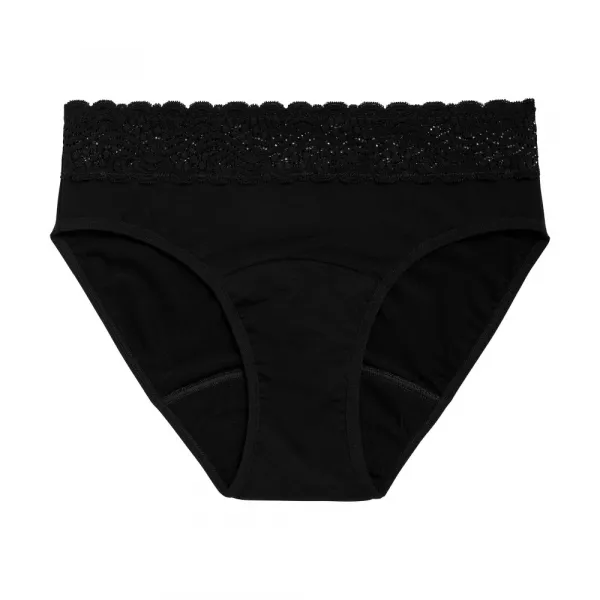 Menštruačné nohavičky Modibodi Sensual Hi-Waist Bikini Light-Moderate (MODI4035) M
