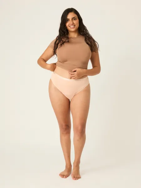 Menštruačné nohavičky Modibodi Classic Bikini Moderate-Heavy Beige (MODI4008B) M