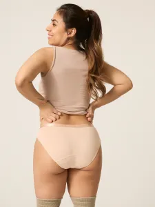 Menštruačné nohavičky Modibodi Classic Bikini Moderate-Heavy Beige (MODI4008B) M
