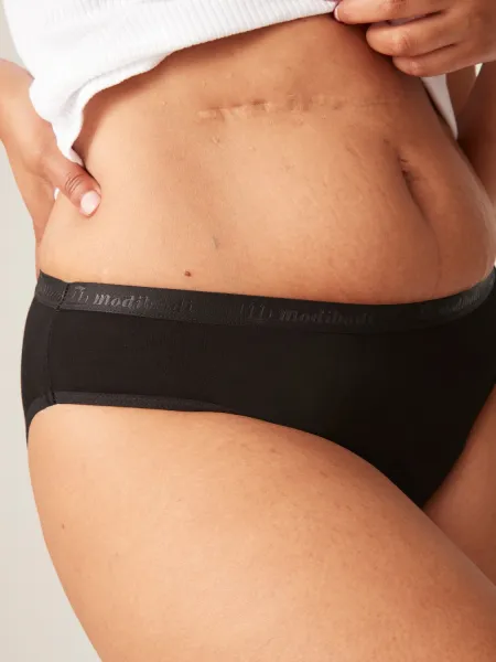 Menštruačné nohavičky Modibodi Classic Bikini Light-Moderate (MODI4010) S