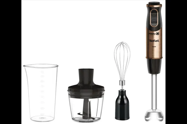Tyčový mixér Tefal Coppertinto Quickchef HB656G10 Medený/Čierny