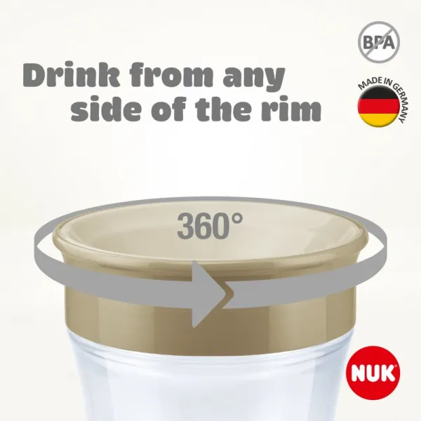 Detský hrnček Mini Magic NUK 360 ° s viečkom Frozen Olaf 230 ml