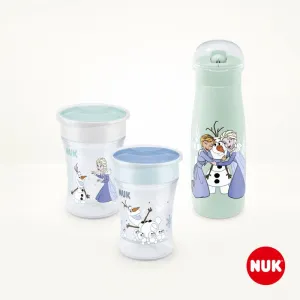 Detský hrnček Mini Magic NUK 360 ° s viečkom Frozen Olaf 230 ml