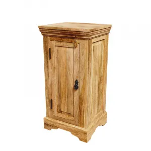 indickynabytok.sk - Skrinka do kúpeľne Guru 40x80x35 indický masív mango