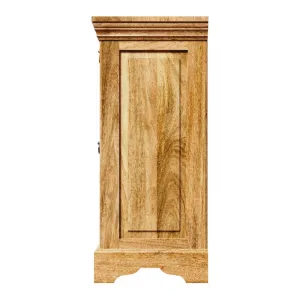 indickynabytok.sk - Skrinka do kúpeľne Guru 40x80x35 indický masív mango