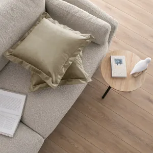 Obliečky na vankúše AmeliaHome Zamatová strana béžové, veľkosť 50x70