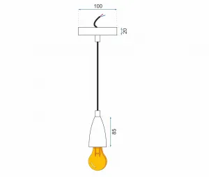 TooLight Luster SIMPLE ELEGANT chróm