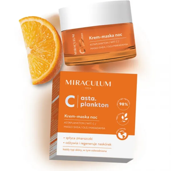 Miraculum Asta Plankton C nočný hydratačný krém a maska 50 ml