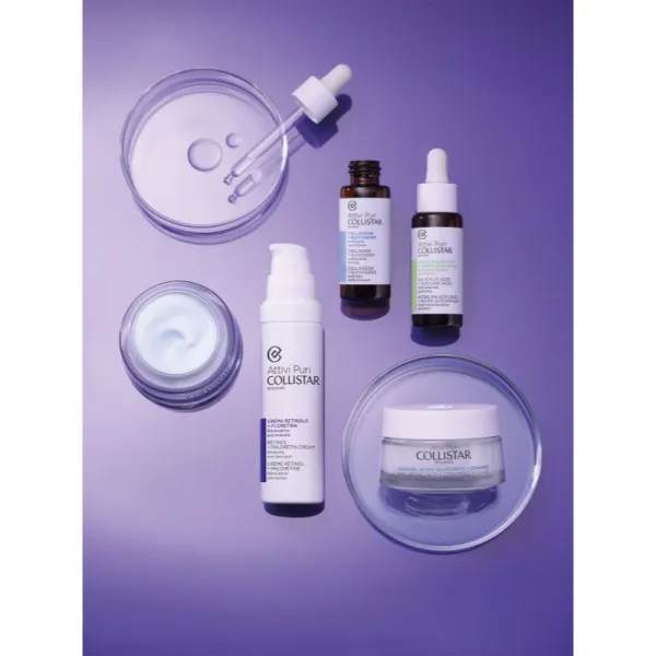 Collistar Attivi Puri Retinol + Phloretin aktívny nočný krém k redukcii pigmentových škvŕn s retinolom 50 ml