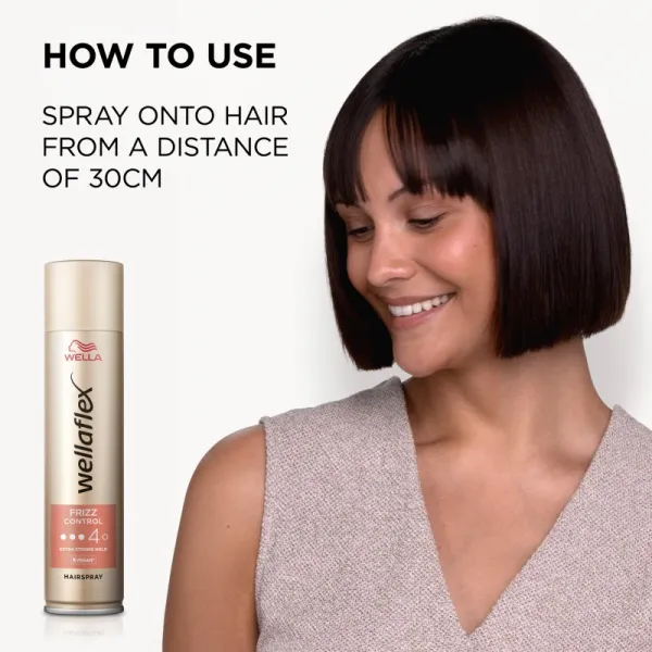 Wella Wellaflex Frizz Control lak na vlasy 250 ml