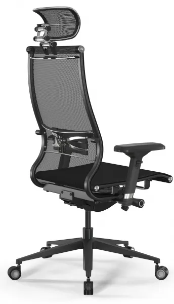 METTA 73 Ergonomická kancelárska stolička Samurai L2-9D, čierna