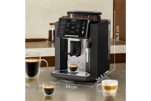 Automatický kávovar KRUPS Sensation EA910A10 Čierny