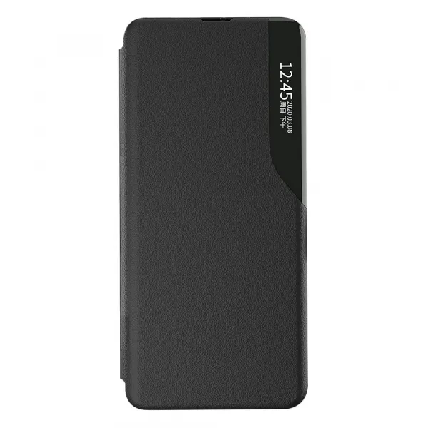 MG Eco Leather View knižkové puzdro na Xiaomi Redmi Note 11 Pro Plus 5G, modré
