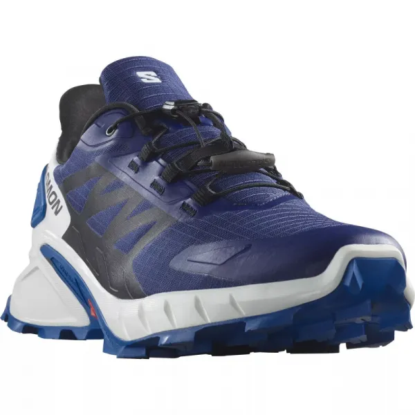 Pánska bežecká trailová obuv SALOMON Supercross 4 M blue print black lapis blue