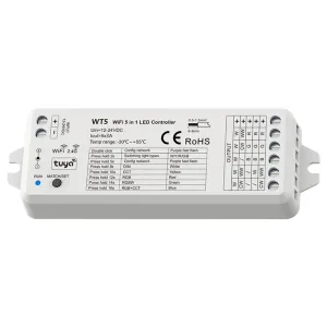 LEDprodukt WIFI LED prijímač 5 in 1 - 2,4GHz Tuya