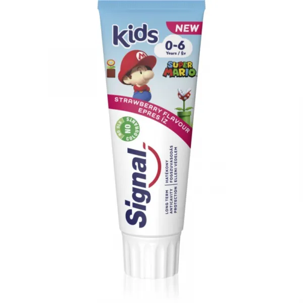 Signal Kids Strawberry detská zubná pasta 75 ml