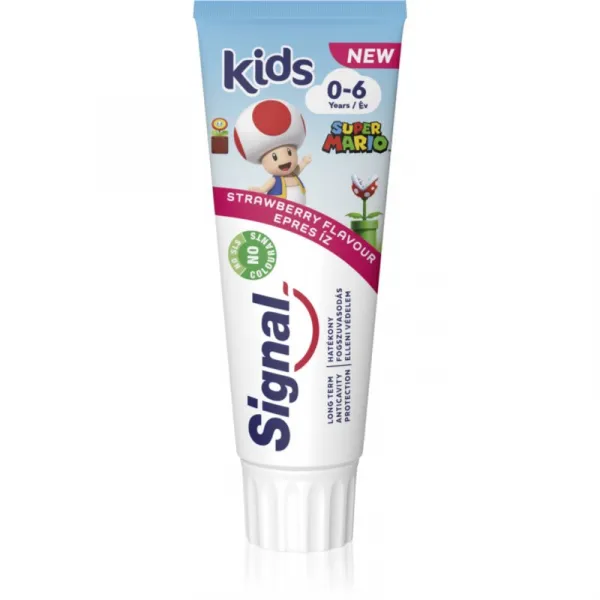 Signal Kids Strawberry detská zubná pasta 75 ml