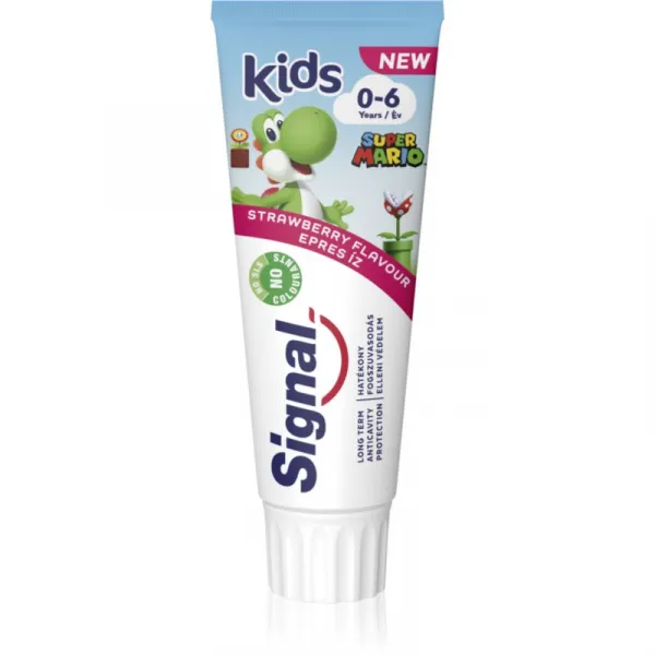 Signal Kids Strawberry detská zubná pasta 75 ml