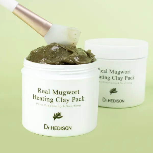 Dr. HEDISON Real Mugwort čistiaca pleťová maska s ílom 265 ml