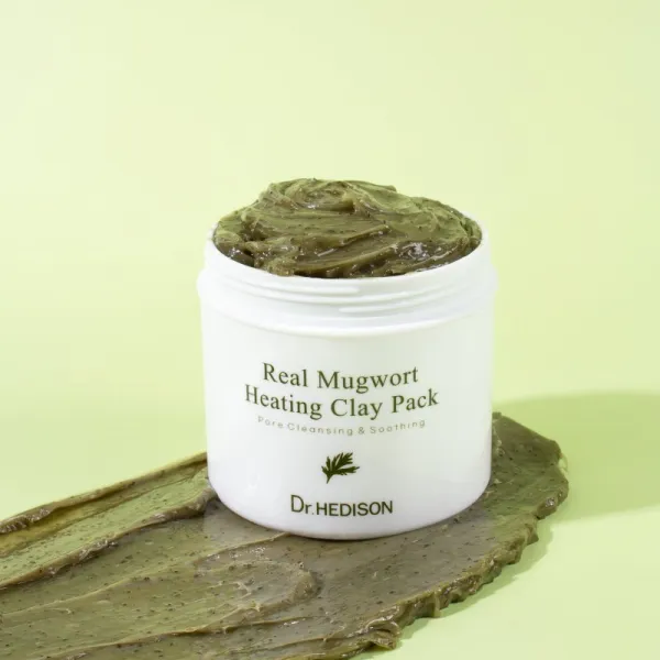 Dr. HEDISON Real Mugwort čistiaca pleťová maska s ílom 265 ml
