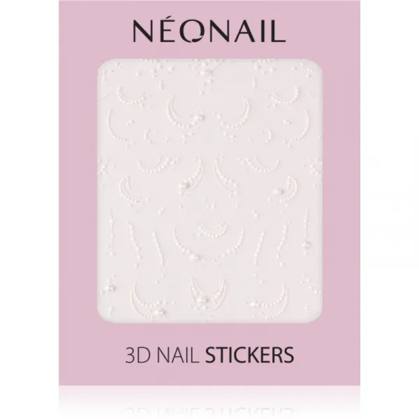 NEONAIL 3D Nail Stickers nálepky na nechty typ 01 1 ks