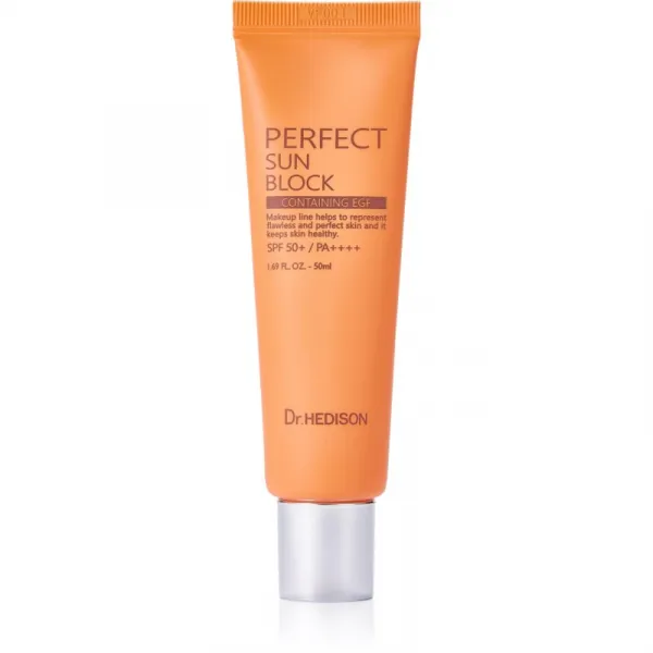 Dr. HEDISON Perfect Sun Block SPF 50+ opaľovací krém s vyživujúcim účinkom SPF 50+ 50 ml