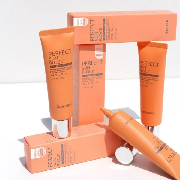 Dr. HEDISON Perfect Sun Block SPF 50+ opaľovací krém s vyživujúcim účinkom SPF 50+ 50 ml
