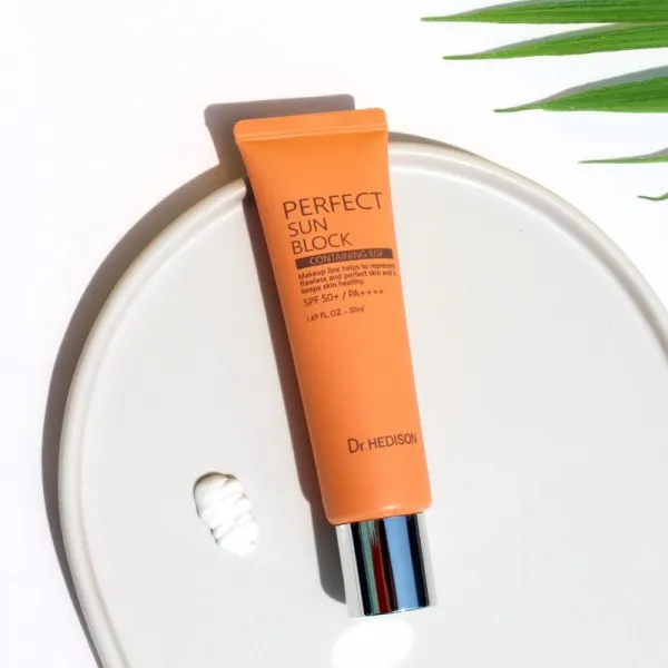 Dr. HEDISON Perfect Sun Block SPF 50+ opaľovací krém s vyživujúcim účinkom SPF 50+ 50 ml