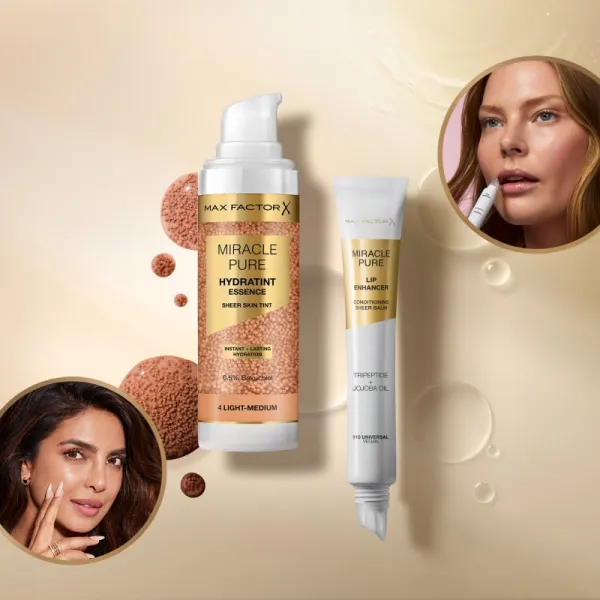 Max Factor Miracle Pure Lip Enhancer hydratačný lesk na pery odtieň 010 Universal 12 ml