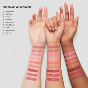 Bobbi Brown Pot Rouge Velvet Matte matná krémová lícenka odtieň Muted Peach 8.5 g