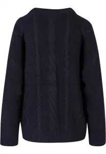 Women's knitted cardigan black
