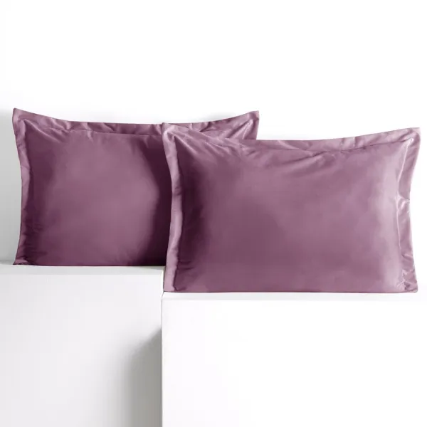 Obliečky na vankúše AmeliaHome Velvet Side Si ružové, veľkosť 50x70