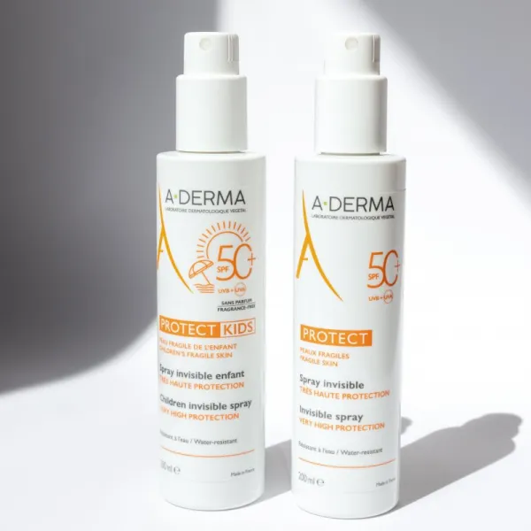 A-Derma Protect Spray ochranné mlieko v spreji SPF 50+ 200 ml