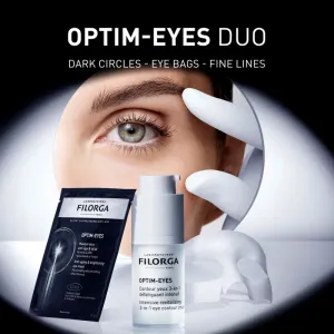 FILORGA OPTIM-EYES maska na očné okolie proti vráskam, opuchom a tmavým kruhom 1 ks