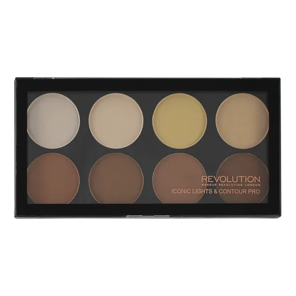 Revolution, Iconic Lights & Contour Pro, kontúrovacia paletka