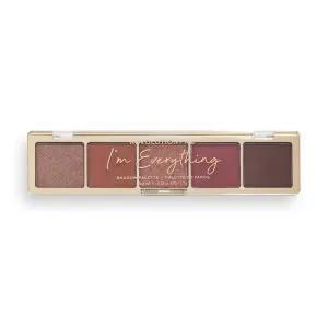 Revolution PRO, Glam Palette I'm Everything Burnt Nude, paletka očných tieňov