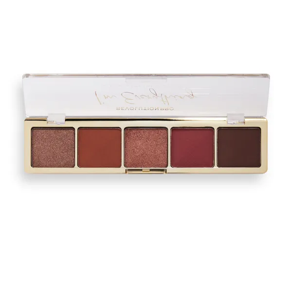 Revolution PRO, Glam Palette I'm Everything Burnt Nude, paletka očných tieňov