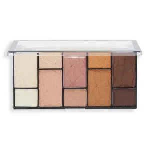 Makeup Revolution Reloaded paletka očných tieňov odtieň Neutral Charm 24,5 g