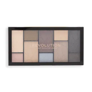 Makeup Revolution Reloaded paletka očných tieňov odtieň Impulse Smoked 24,5 g