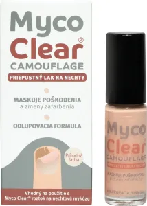MYCO CLEAR Camouflage priepustný lak na nechty 5 ml