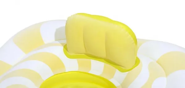 Bestway 32298 Nafukovací baby sedací kruh s opierkou, 79 x 79 cm