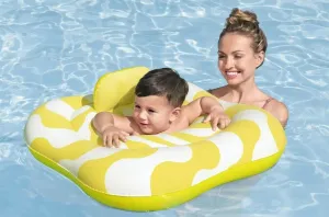 Bestway 32298 Nafukovací baby sedací kruh s opierkou, 79 x 79 cm