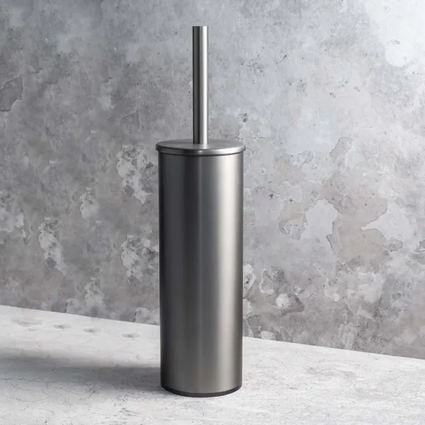 HOPA - WC kefa valcová na postavenie alebo zavesenie, 95×380×105 mm - Farba - Grafit KDBE156313067