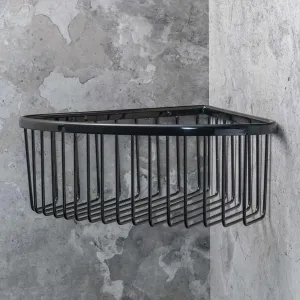 HOPA - Polička do sprchy rohová, 265×90×205 mm - Farba - Grafit KDBE156208312
