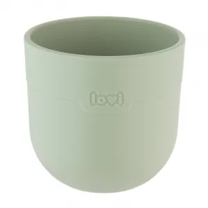 LOVI Tableware Set with Cup jedálenská sada Pistachio 3 ks