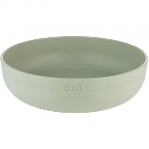 LOVI Tableware Set with Cup jedálenská sada Pistachio 3 ks